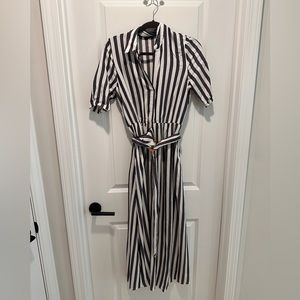 Tahari Collared Dress with Belt